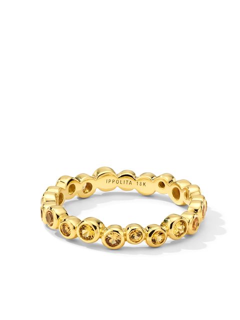 IPPOLITA 18K黄金 Starlet 蓝宝石戒指