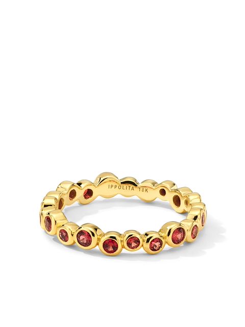 IPPOLITA 18K黄金 Starlet 蓝宝石戒指