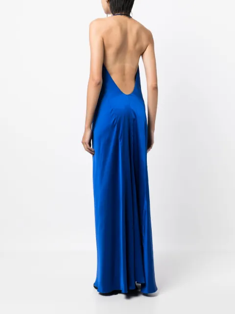Michelle Mason bias-cut silk gown M9366 - 3
