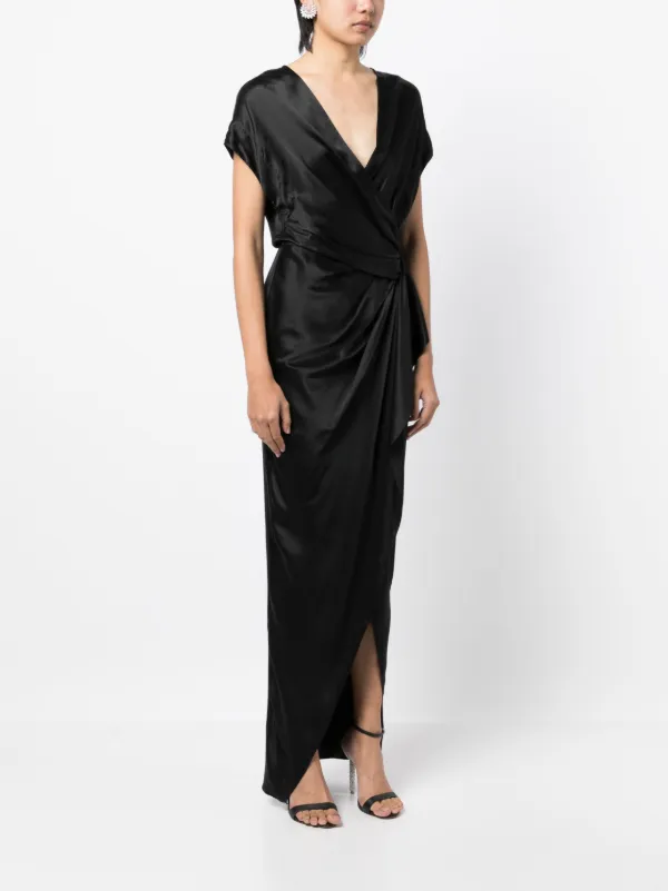 Michelle mason wrap dress best sale