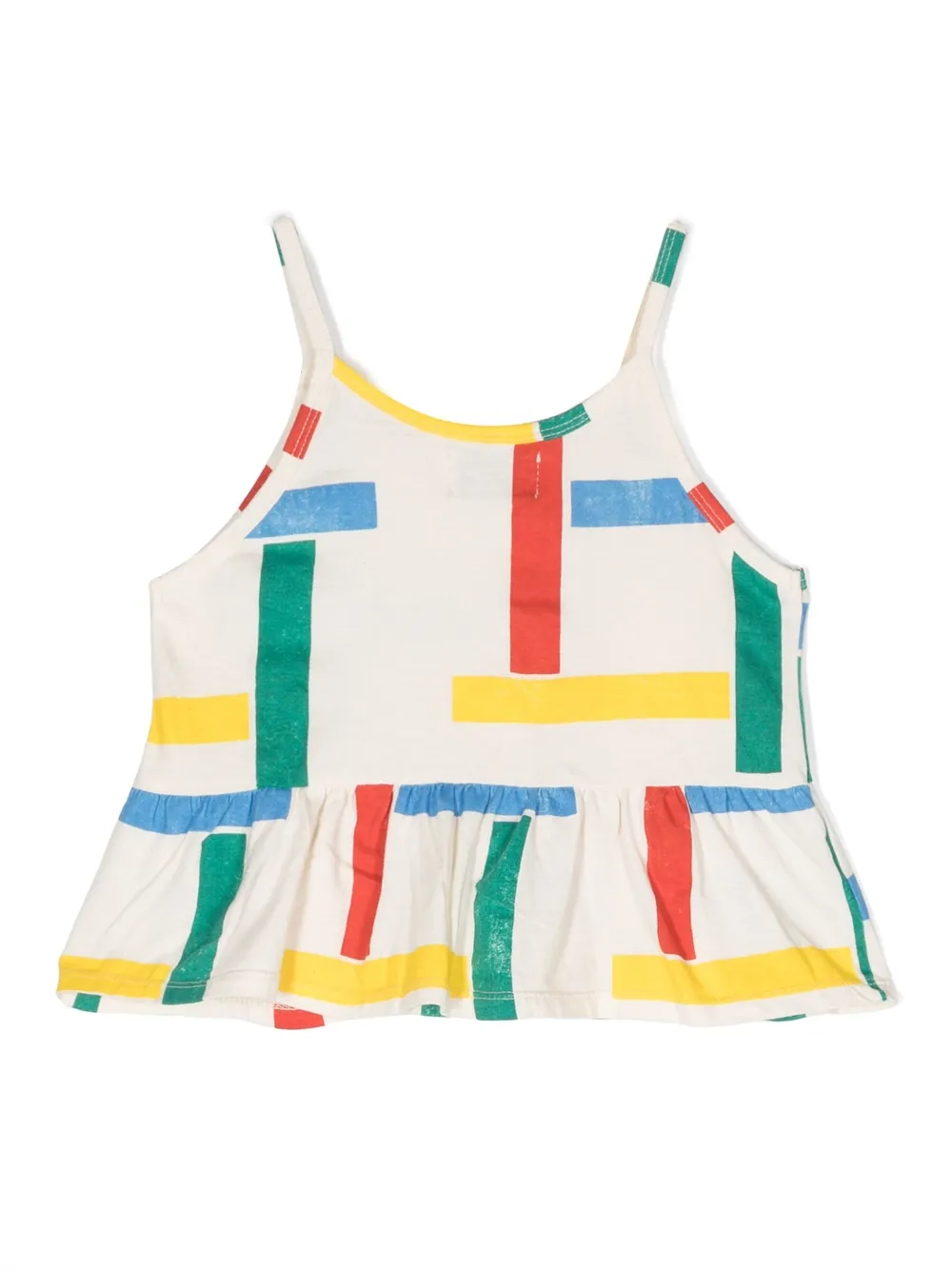 Bobo Choses Mouwloze top - Beige
