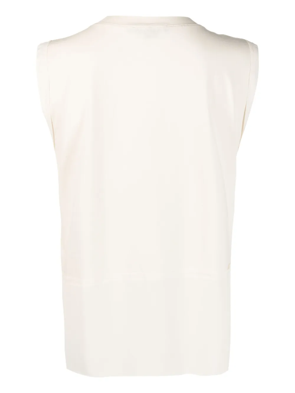 Seventy Top verfraaid met kristallen - Beige