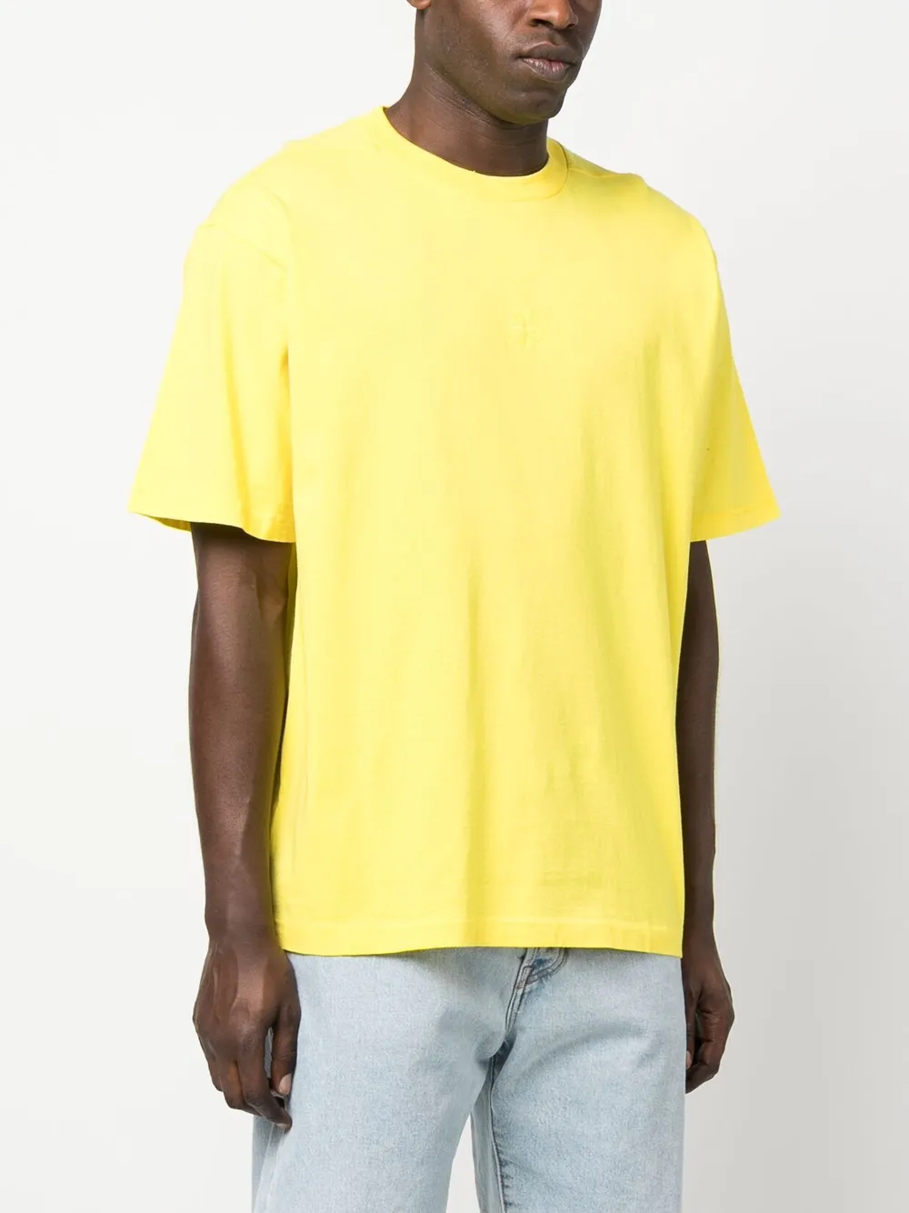 Stone Island logopatch Cotton Tshirt Farfetch