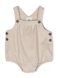 Douuod Kids sleeveless cotton shorties - Neutrals