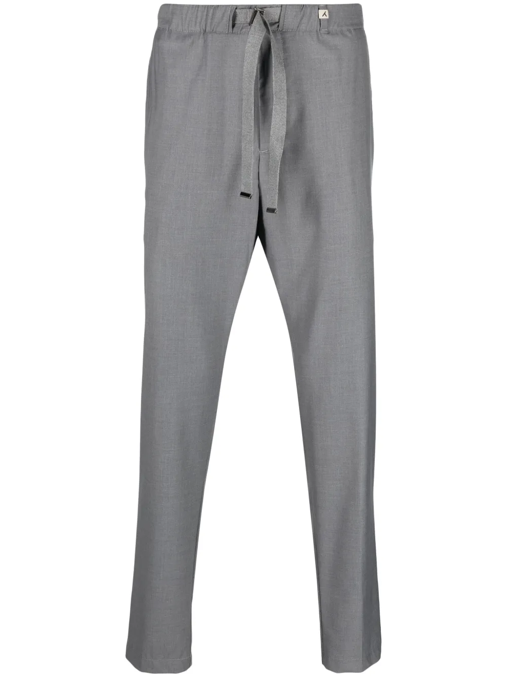 Myths drawstring-waist slim-cut trousers