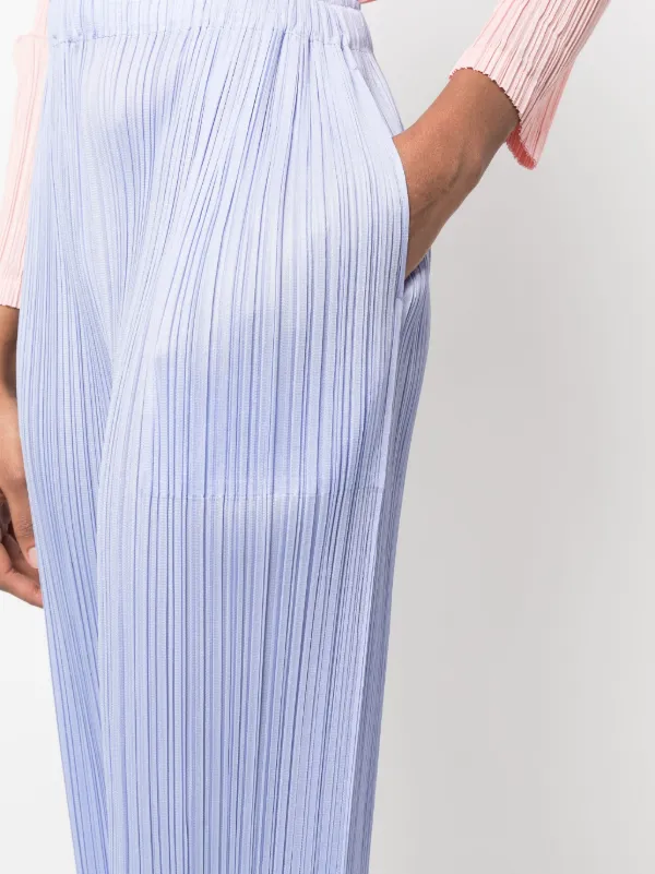 THICKEPLEATS PLEASE ISSEY MIYAKE テーパードパンツ