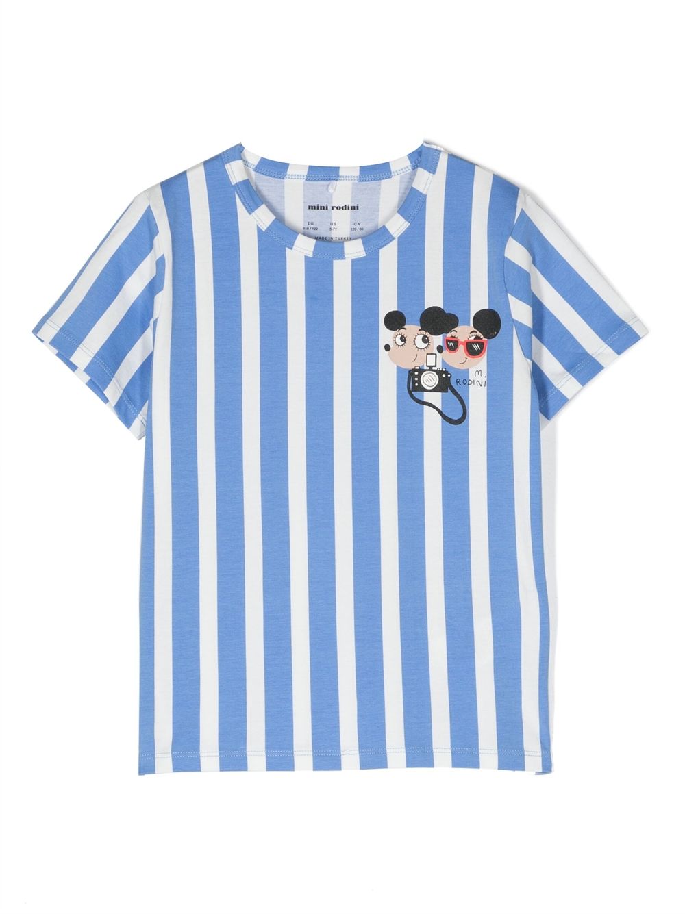 MINI RODINI RITZRATZ STRIPED T-SHIRT