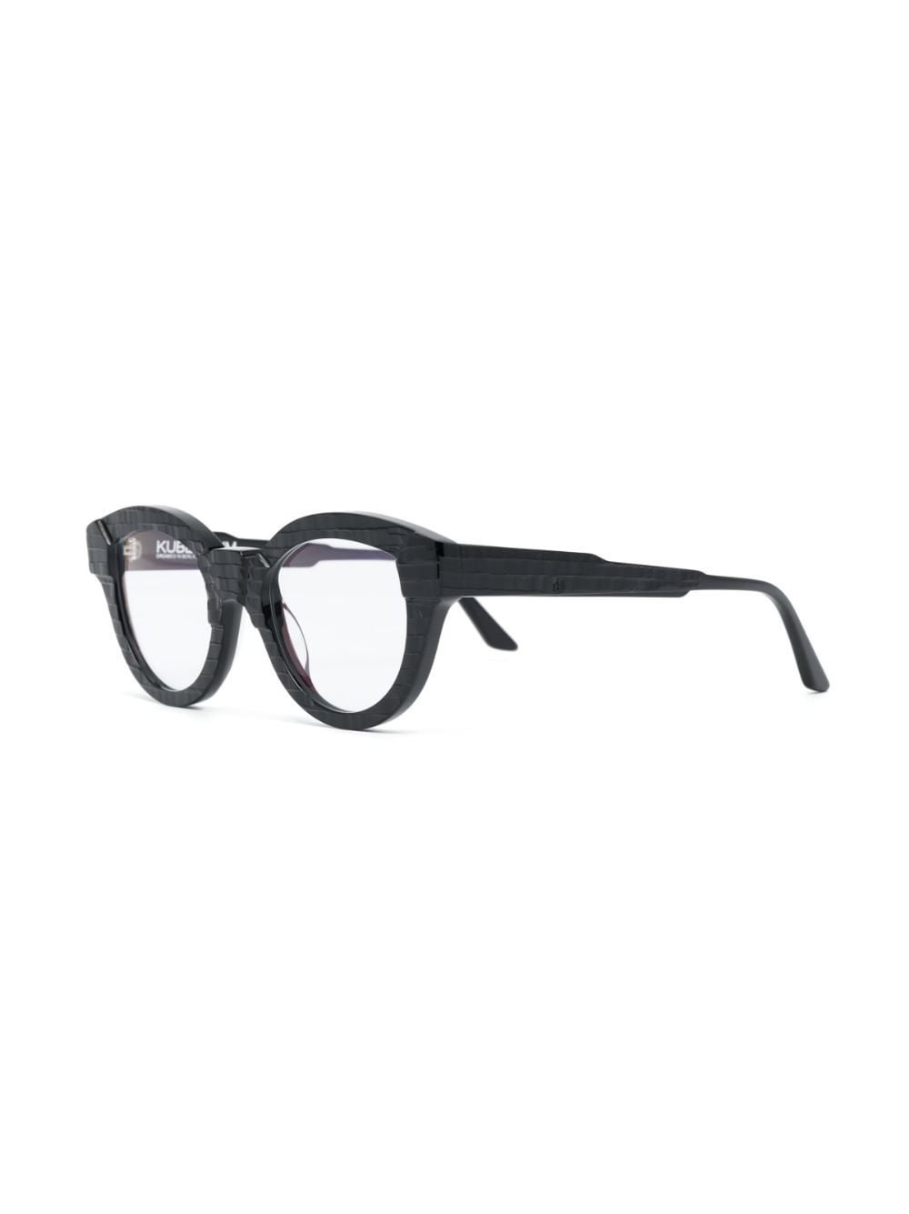 Shop Kuboraum K27 Cat-eye Frame Glasses In Schwarz