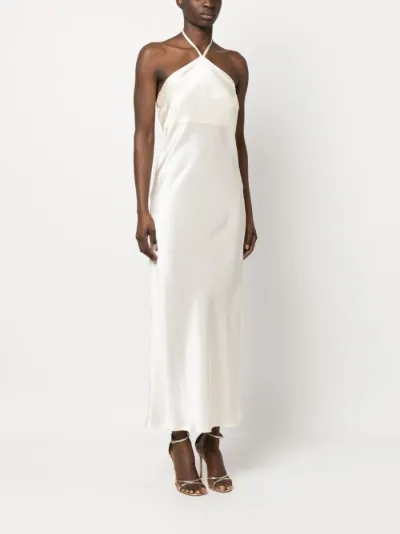 open-back silk dress | La Collection | Eraldo.com