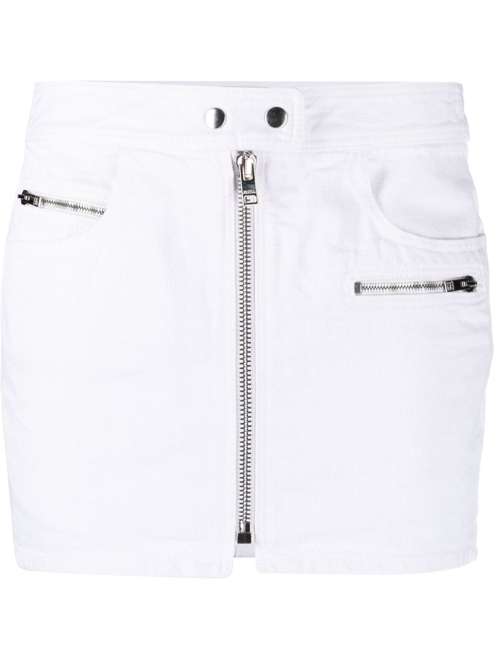 Isabel Marant Caly Jeans-minirock In White