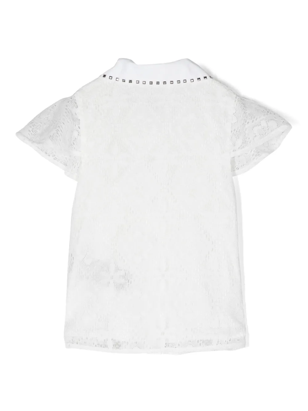 John Richmond Junior Shirt met korte mouwen - Wit