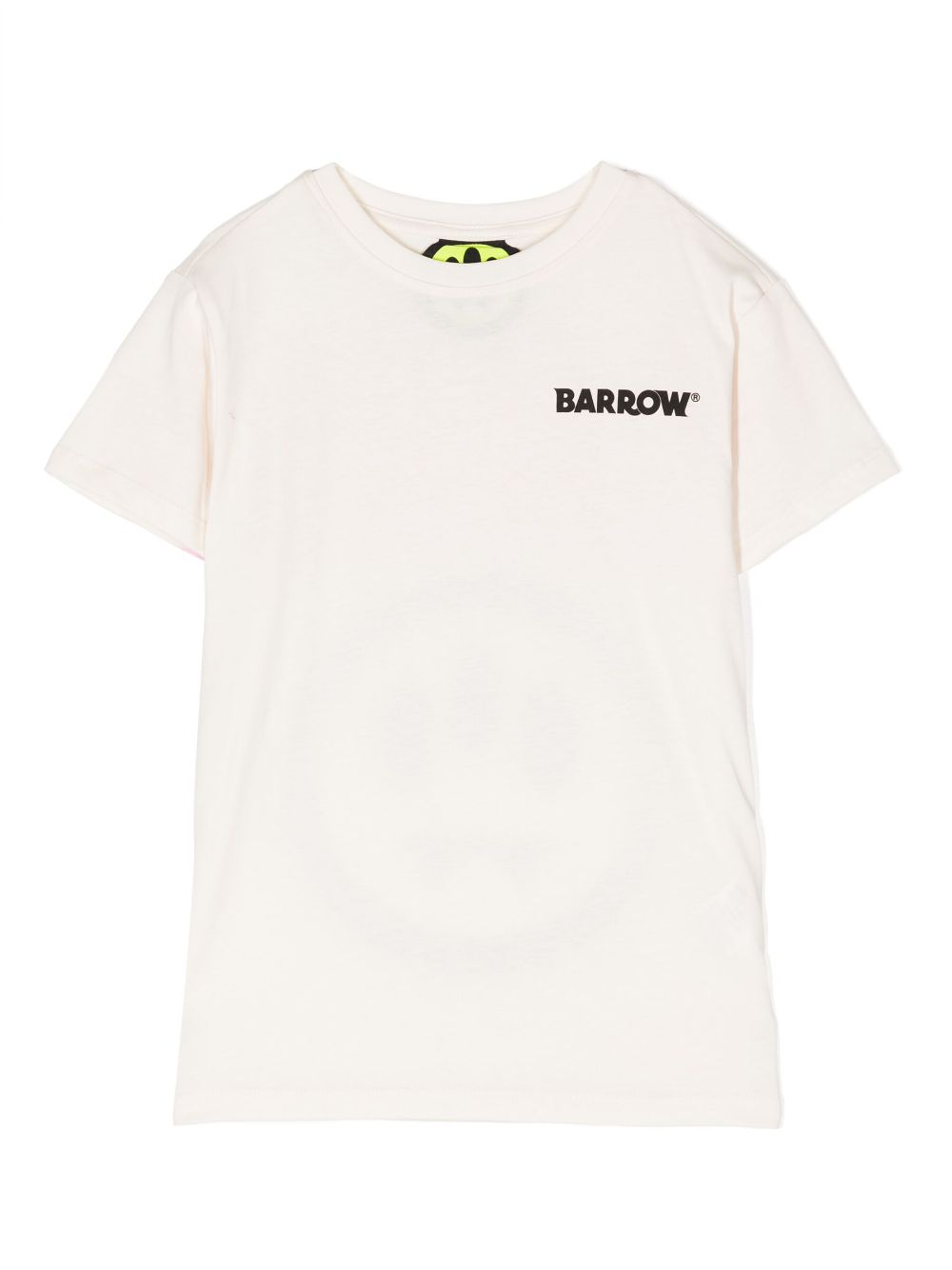 BARROW logo-lettering cotton T-shirt - White