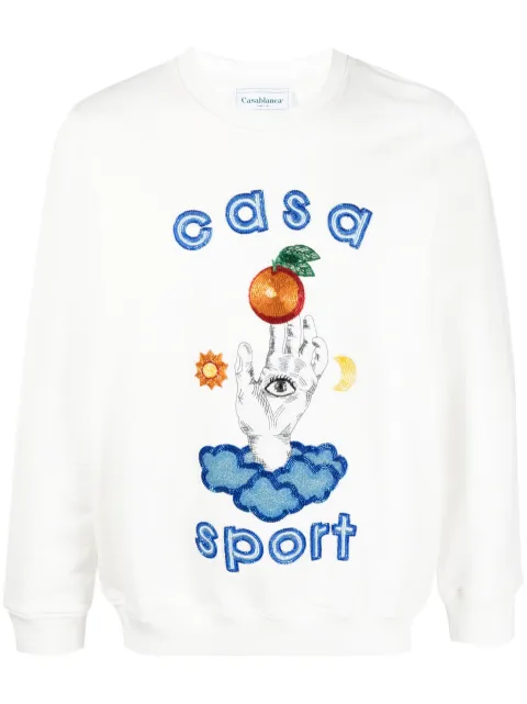 Casablanca Casa Talisman crew neck sweatshirt