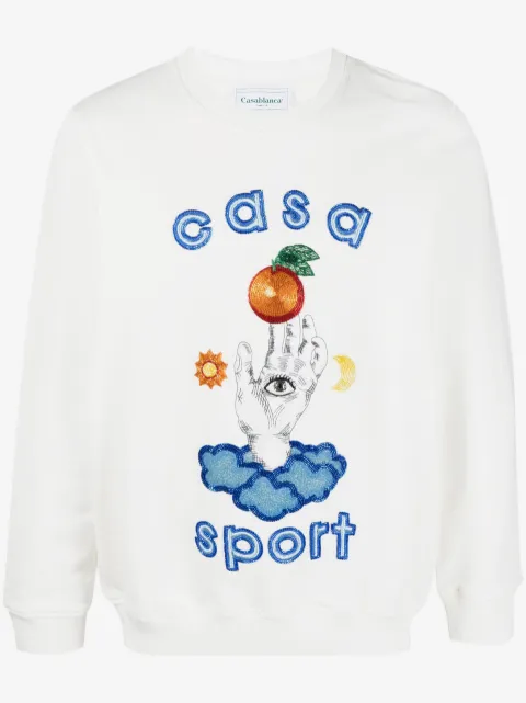 Casablanca Casa Talisman crew neck sweatshirt
