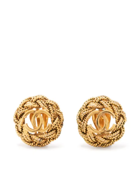 CHANEL Pre-Owned 1980s Ohrclips
