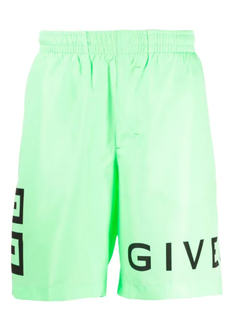 Givenchy logo-print swim shorts