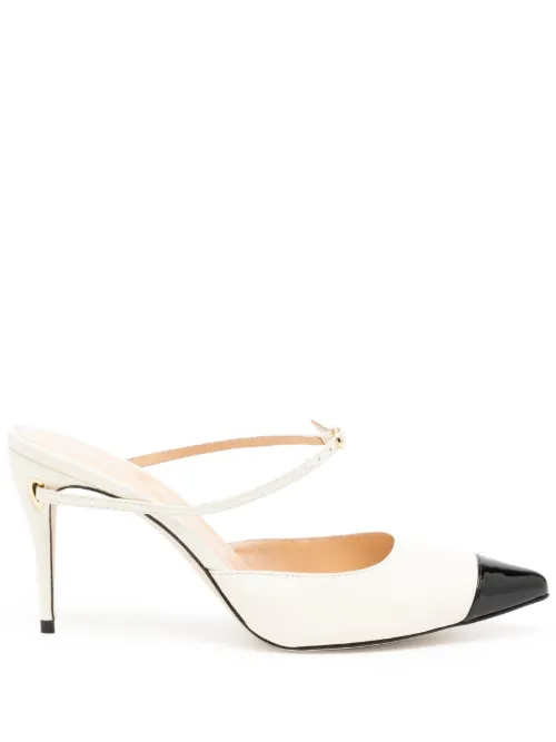 Mules Giuseppe 85 mm à bout pointu - Jennifer Chamandi - Modalova