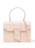Malone Souliers small Audrey satin tote bag - Pink