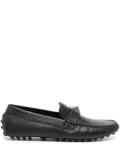 Valentino Garavani Rockstud embellished driver shoes - Black