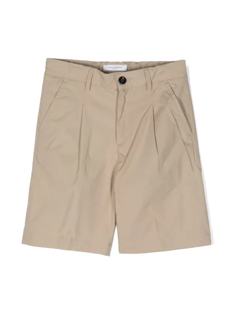 Paolo Pecora Kids shorts chino con pinzas