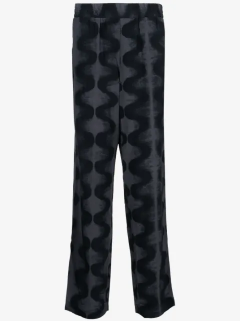 MCQ 아트 프린트 스트레이트 팬츠