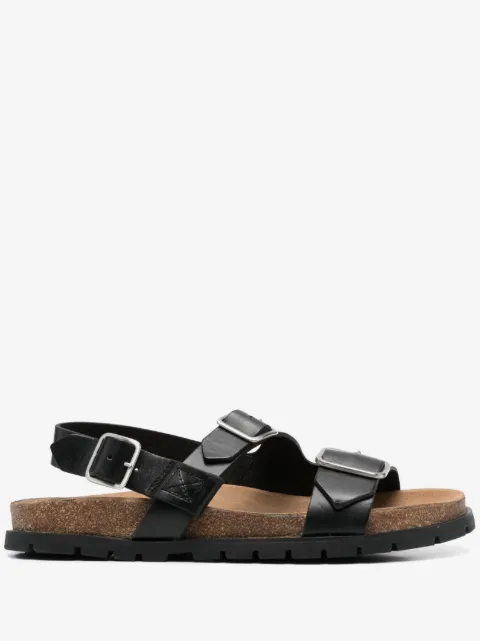 A.P.C. Aly 扣环带皮质凉鞋