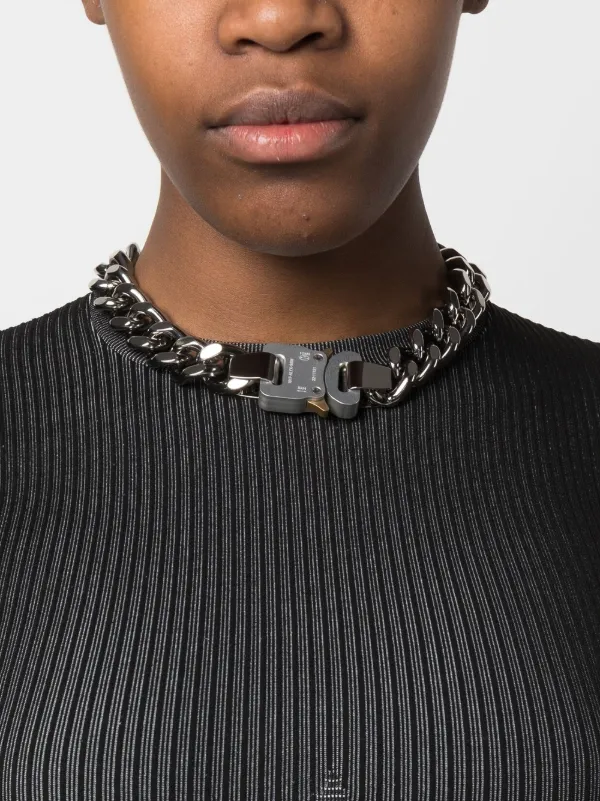 1017 ALYX 9SM Metal Buckle Chain Necklace - Farfetch