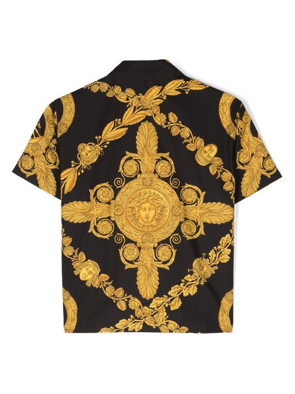 Versace baroque-print T-shirt - Farfetch