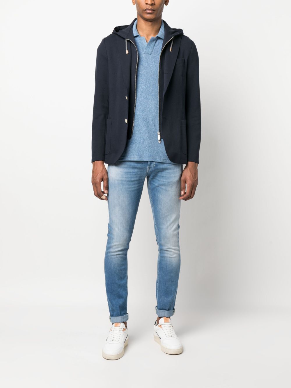 DONDUP mid-rise skinny jeans - Blauw