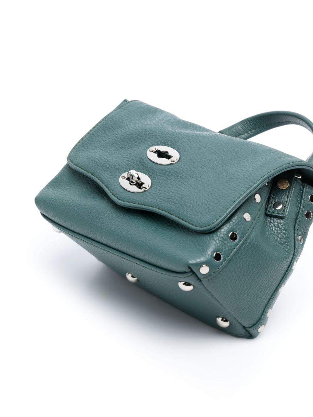 Shop Zanellato Leather Satchel Bag In Green