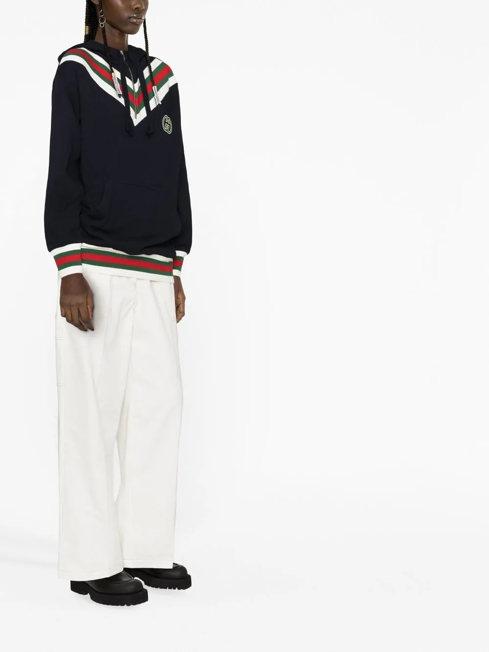 Gucci stamp cotton clearance sweatshirt