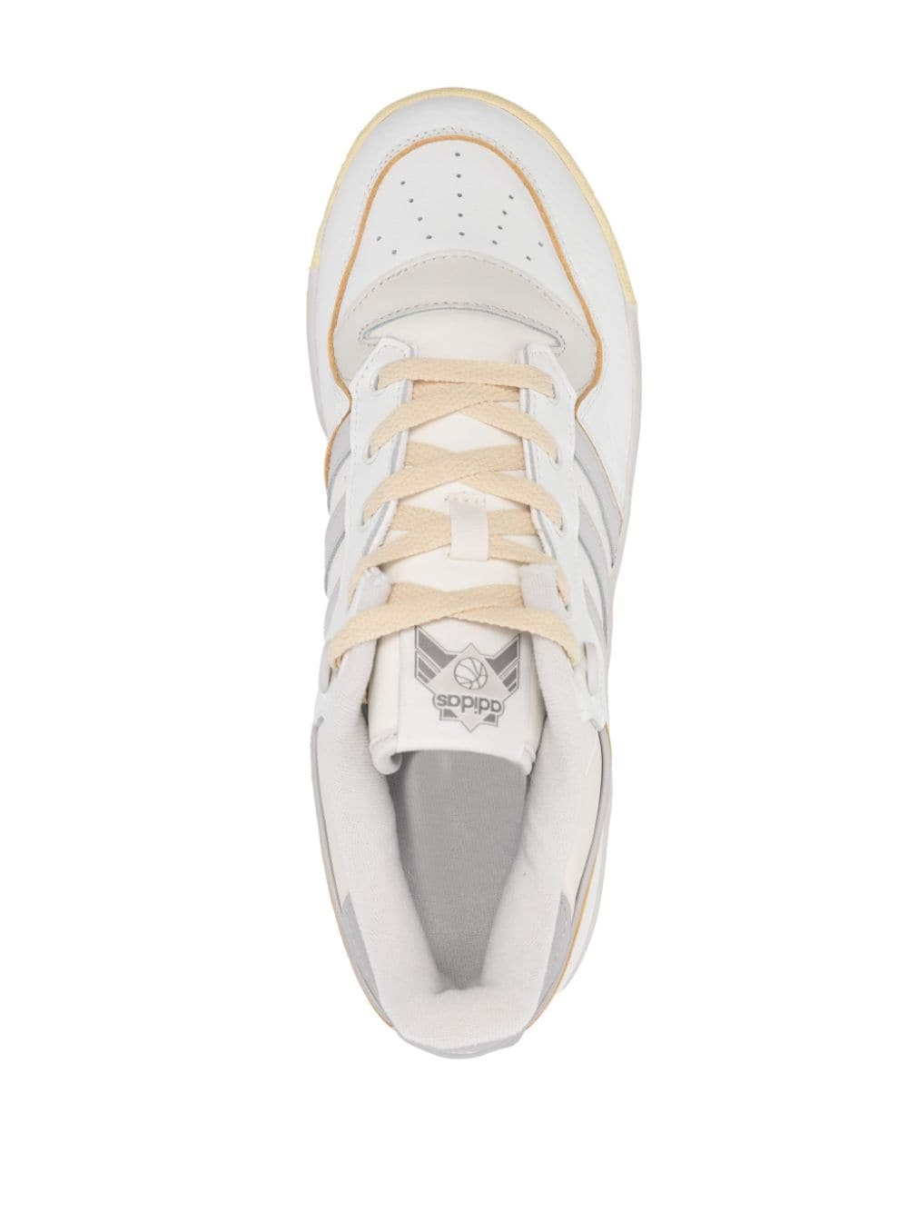 Shop Adidas Originals Rivalry Low Sneakers In Weiss
