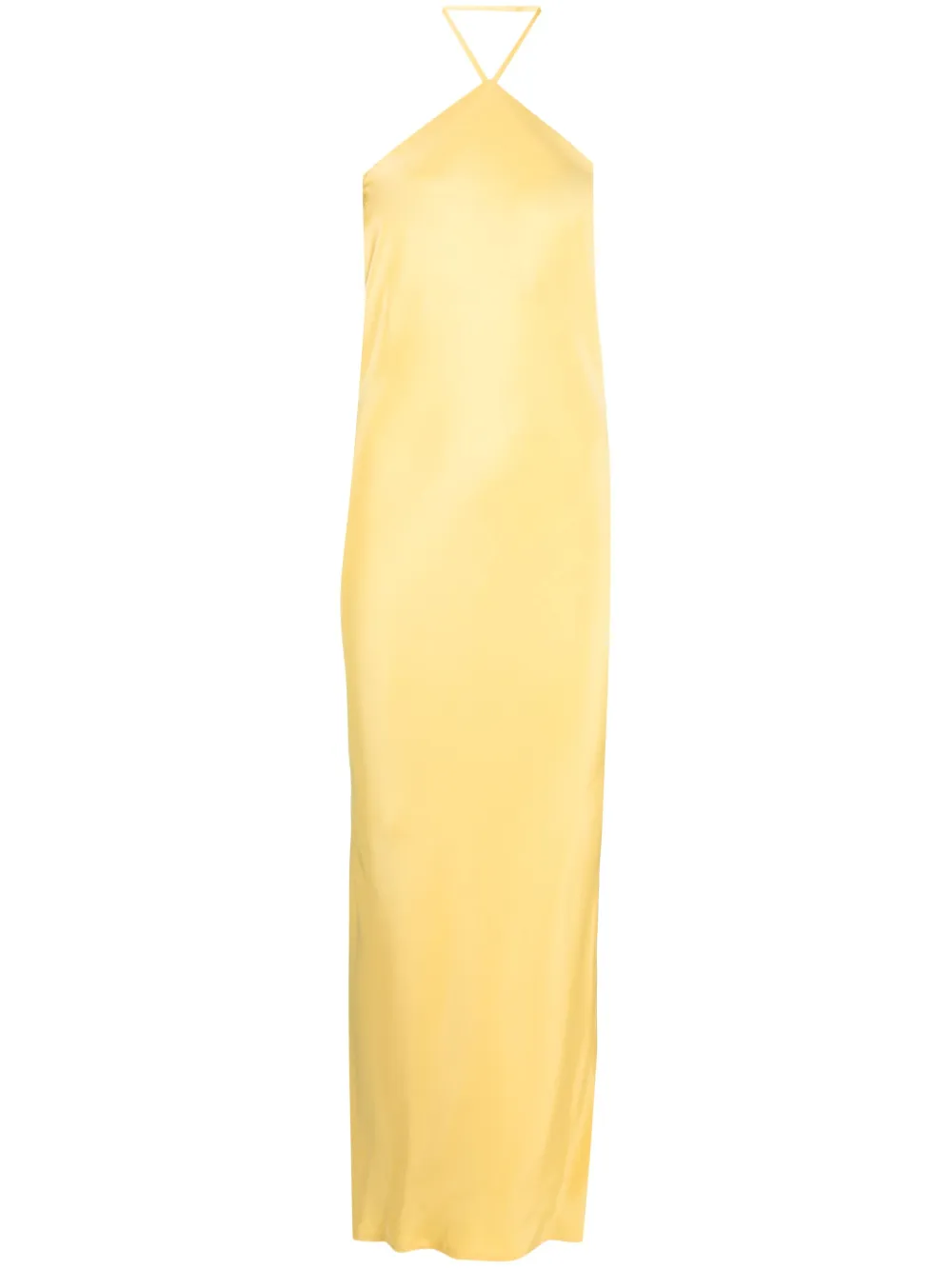 La Collection open-back silk dress