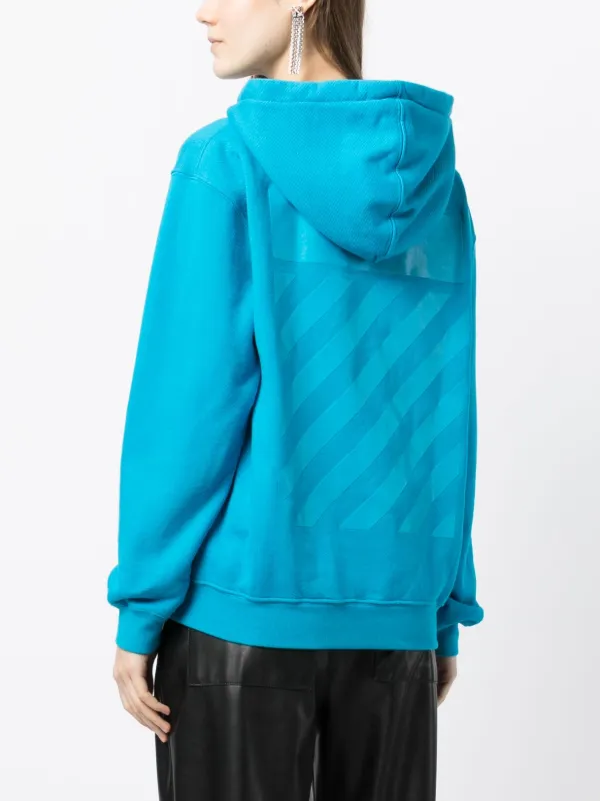 美品✨ Off-White Diag Print hoodie Buy Off-White Diag Multicolour Zipped Hoodie 'White