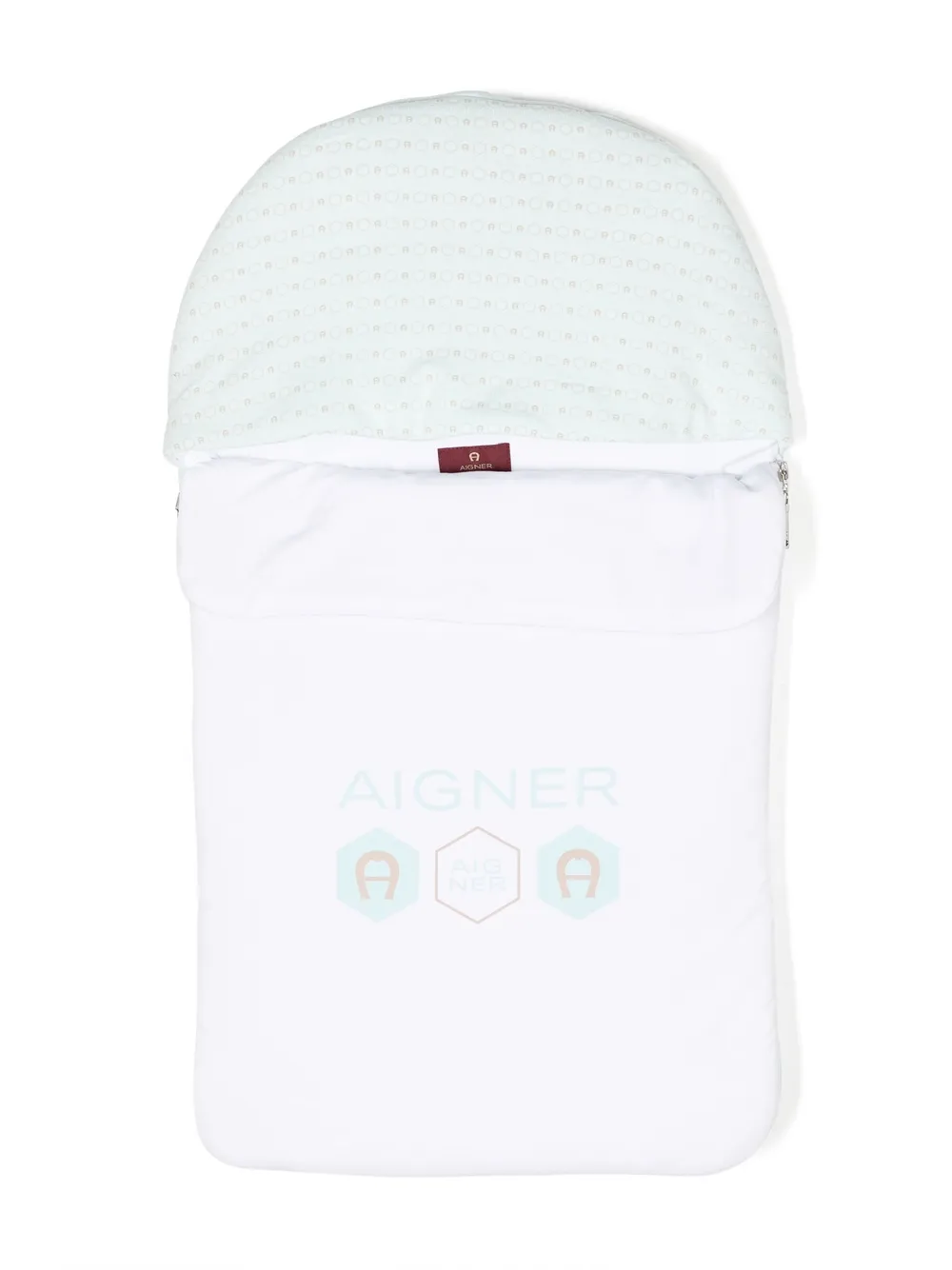 Aigner Logo-print Sleeping Bag In Green