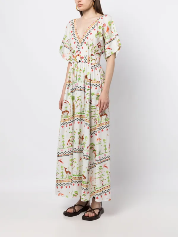 knee length dresses for ladies Nialley Organic Maxi Dress