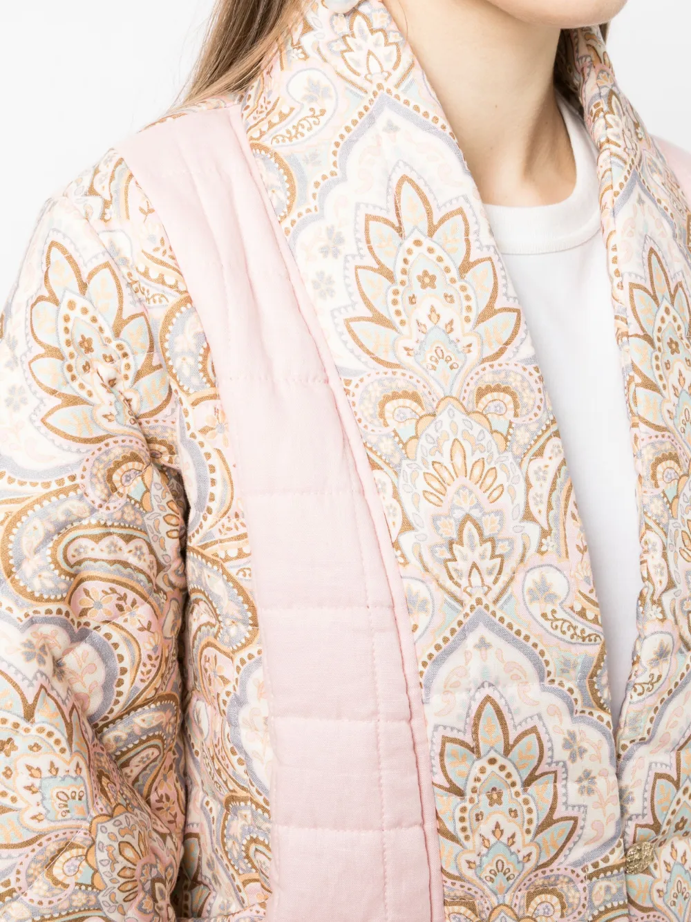 We Are Kindred Elsa floralprint Quilted Jacket Farfetch