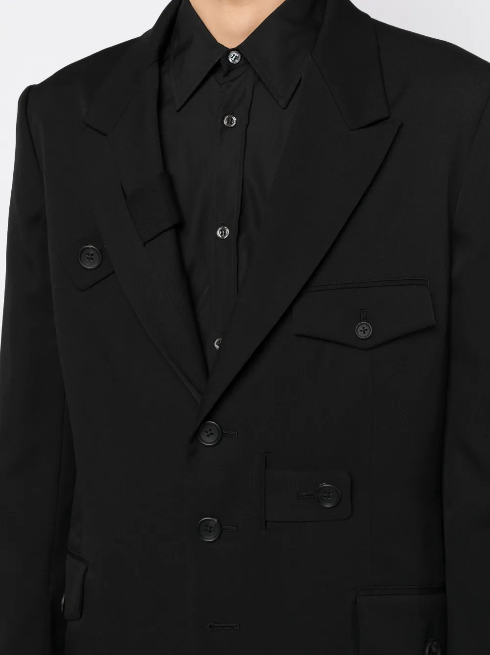 Yohji Yamamoto ボタン ジャケット - Farfetch
