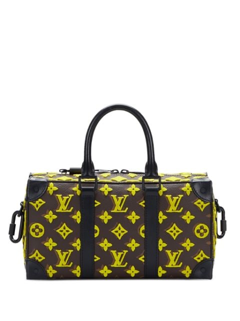 Louis Vuitton Pre-Owned 2019 pre-owned Monogram Tuffetage Speedy trunk handbag