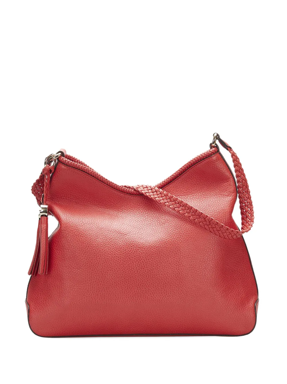 Pre-owned Gucci Marrakech Shoulder Bag In Red