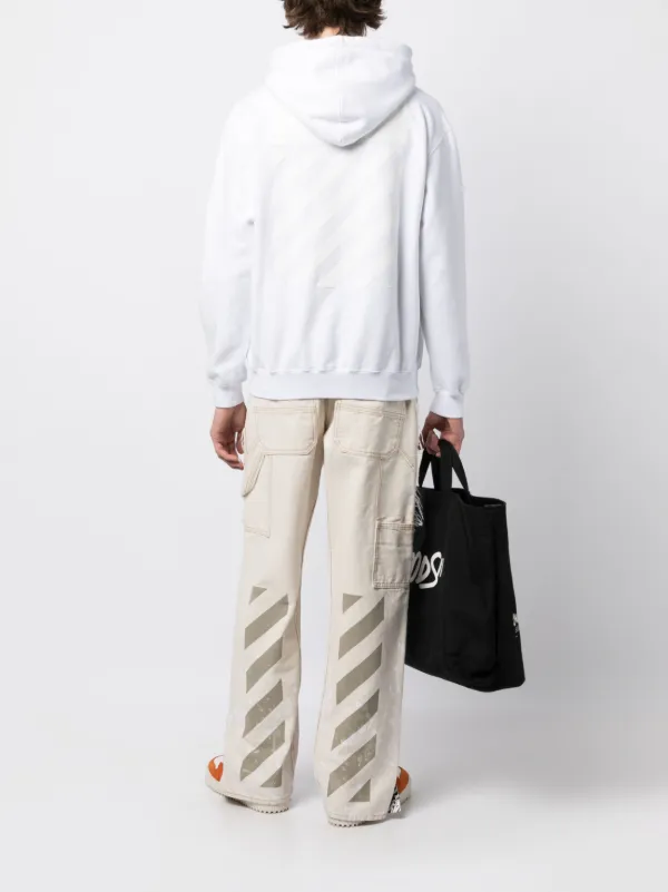 Off-White Diag パーカー | ホワイト | FARFETCH JP