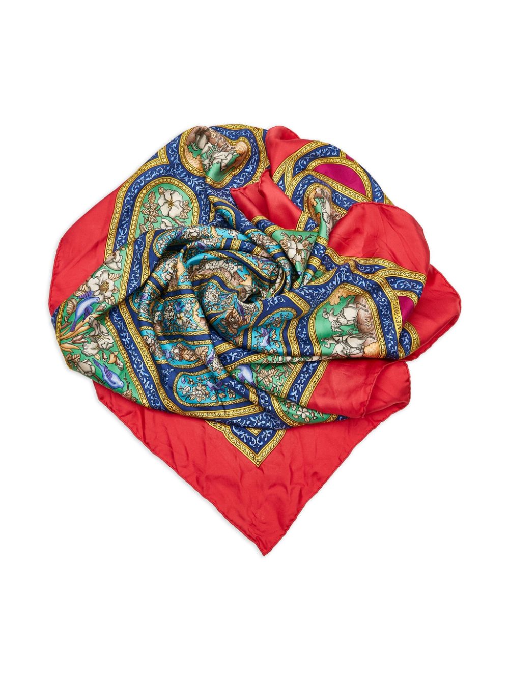 Hermès pre-owned Qalamdan Silk Scarf - Farfetch