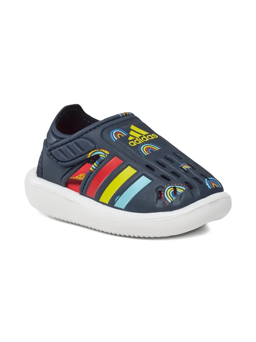 Adidas Kids Rainbow Water sandalen Blauw