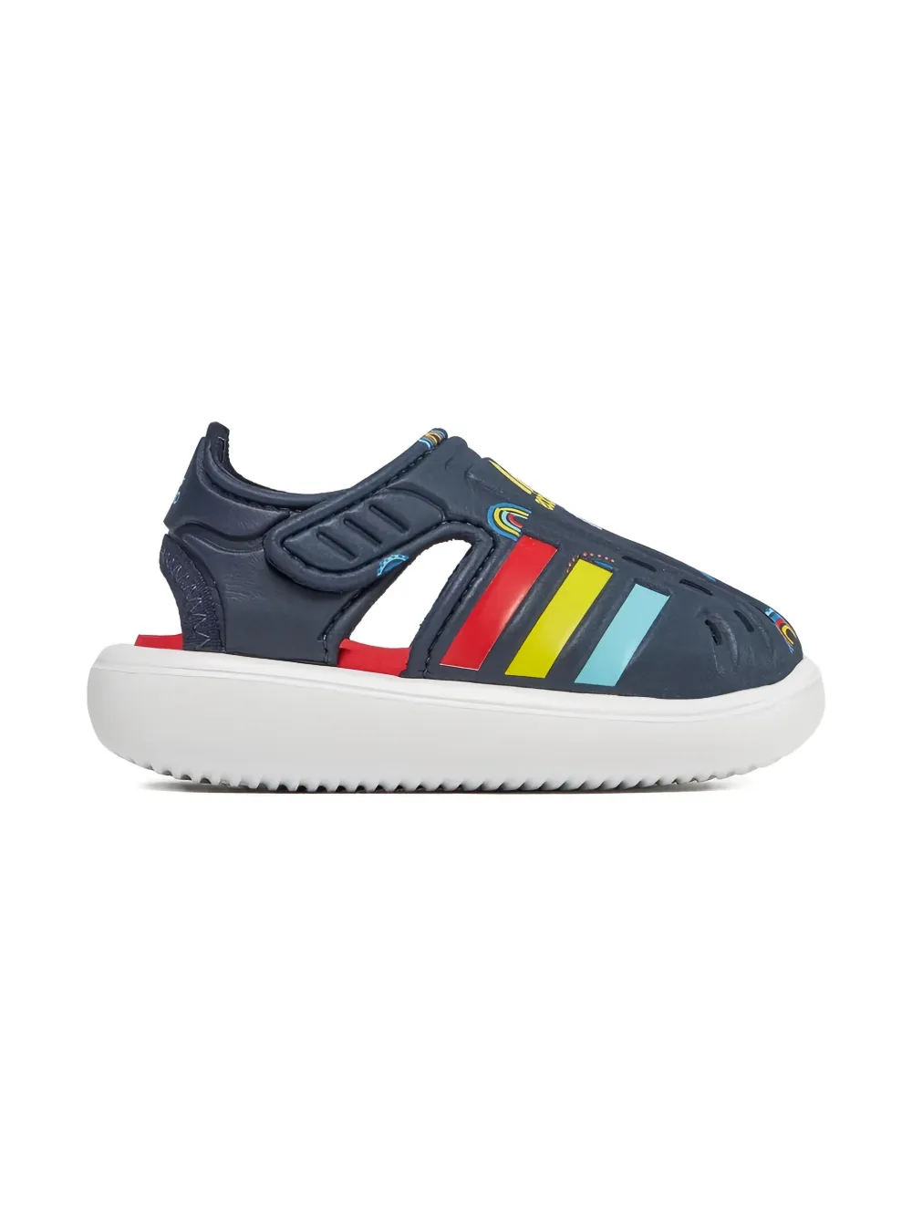 Adidas Kids Rainbow Water sandalen - Blauw