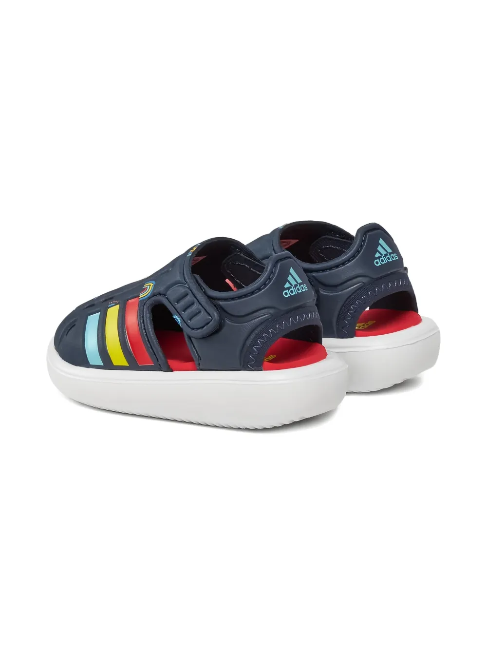 adidas Kids Rainbow Water sandalen Blauw