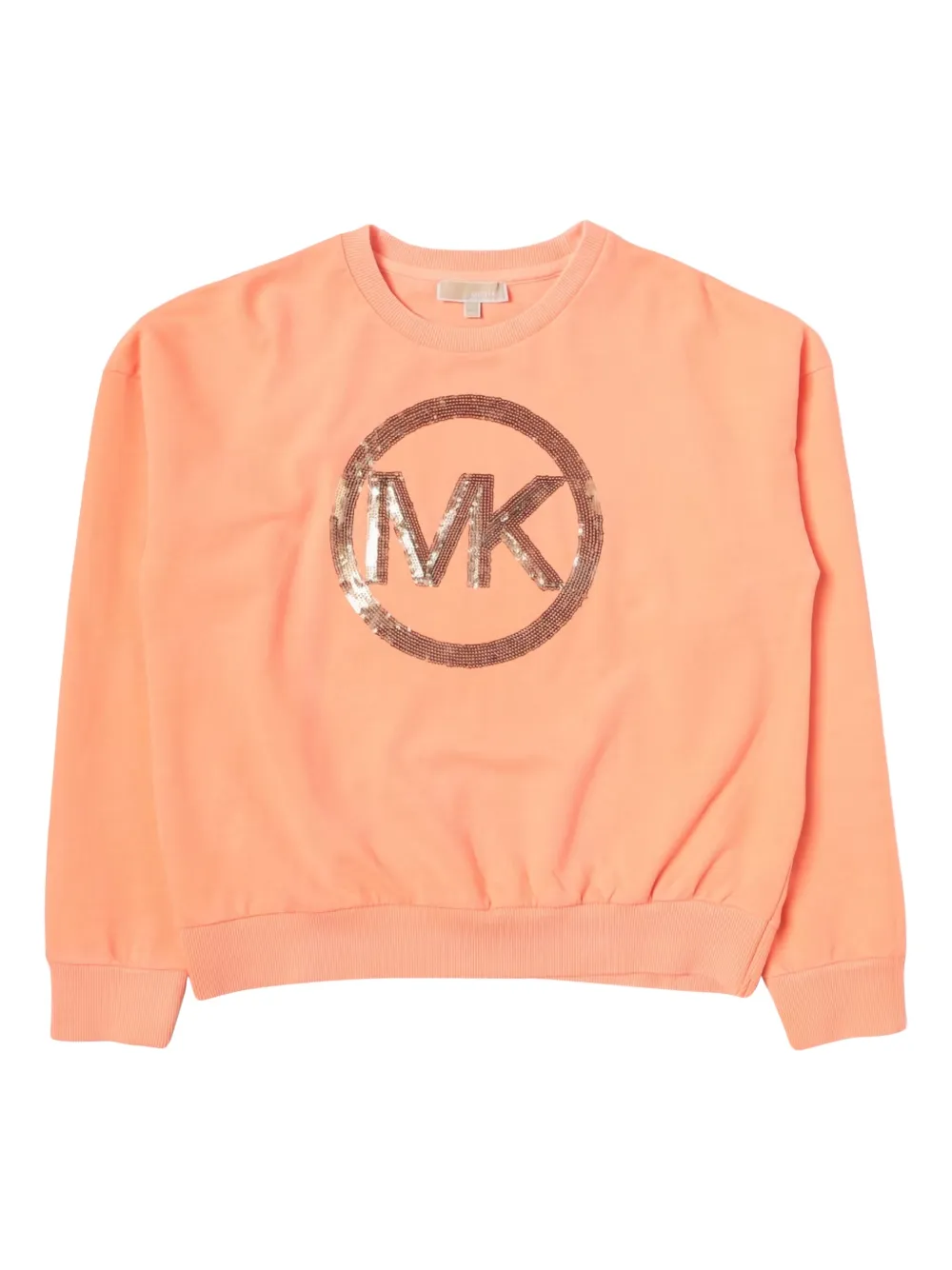 Michael Kors Kids crew-neck sweatshirt - オレンジ