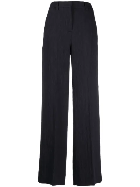 Incotex cotton palazzo trousers