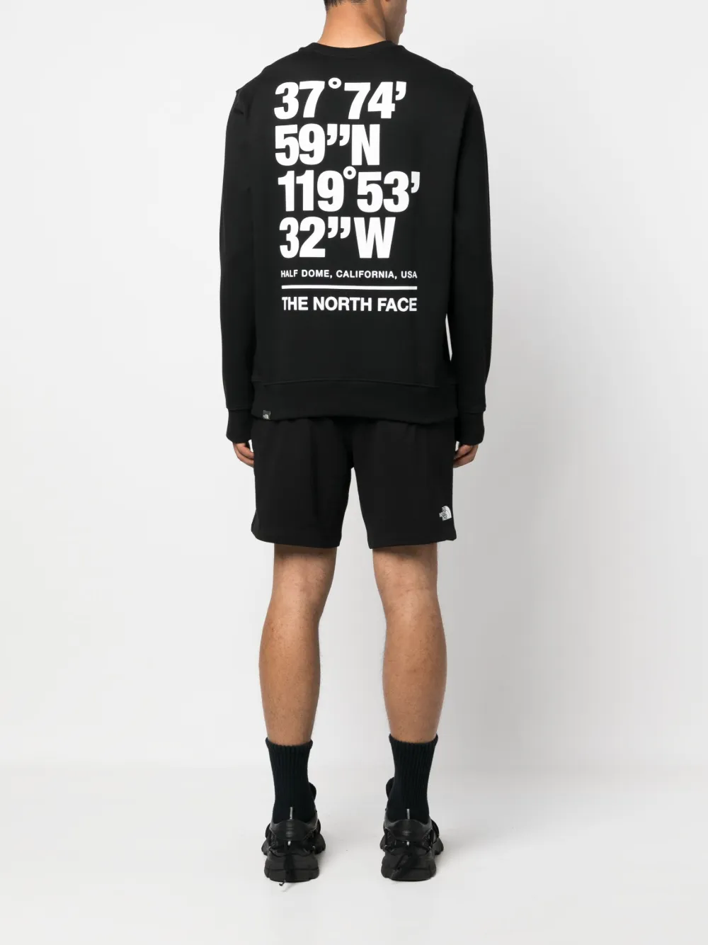 The North Face Katoenen sweater - Zwart