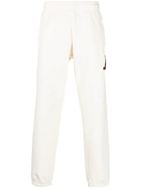 adidas embroidered motif cotton track pants