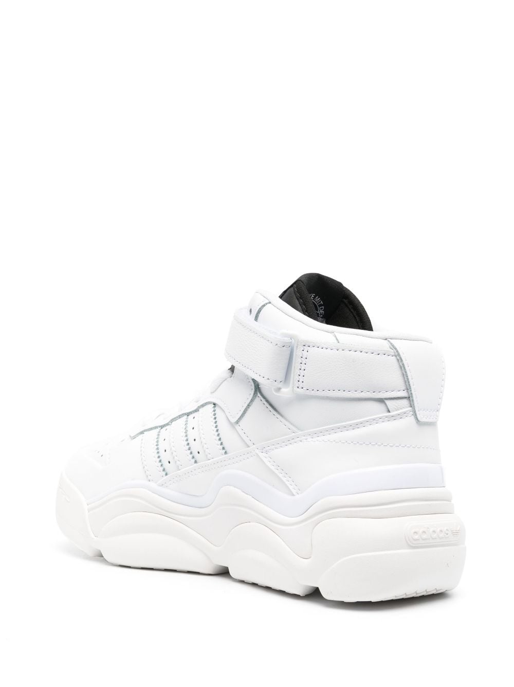 Shop Adidas Originals Forum Millencon High-top Sneakers In Weiss